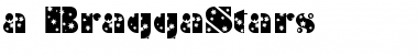 a_BraggaStars Regular Font