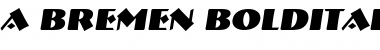 a_Bremen Font