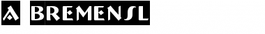 a_BremenSl Font