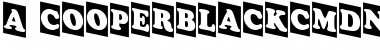 Download a_CooperBlackCmDn Font