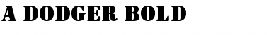 a_Dodger Bold Font