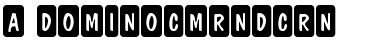 Download a_DomInoTtlCmRndCrn Font Download a_DomInoTtlCmRndCrn Font