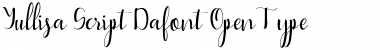 Download Yullisa Script Font