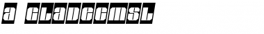 a_GladeCmSl Font