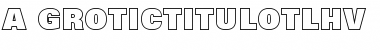 Download a_GroticTitulOtlHv Font