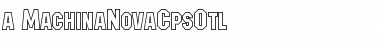 a_MachinaNovaCpsOtl Regular Font