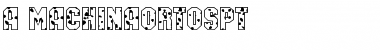 a_MachinaOrtoSpt Regular Font