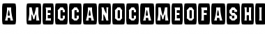 a_MeccanoCmFsh Regular Font