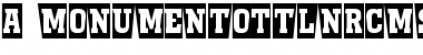 a_MonumentoTtlNrCmSw Font