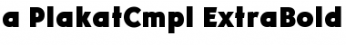 Download a_PlakatCmpl Font