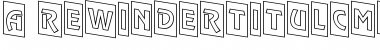 Download a_RewinderTitulCmOtlDn Font