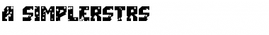 a_SimplerStrs Font