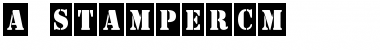 a_StamperCm Regular Font