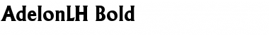 AdelonLH Bold Font