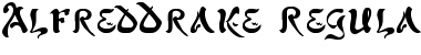 AlfredDrake Regular Font