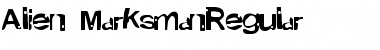 Alien Marksman Font