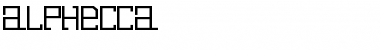 Download Alphecca Font Download Alphecca Font