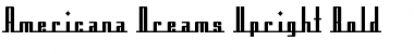 Americana Dreams Upright Font