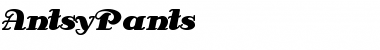 AntsyPants Font
