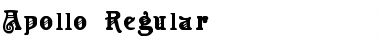 Apollo Regular Font Apollo Regular Font