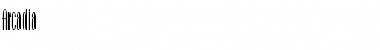 Arcadia Regular Font Arcadia Regular Font