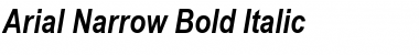 Arial Narrow Font
