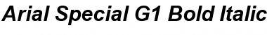 Download Arial Special G1 Font