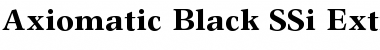 Download Axiomatic Black SSi Font