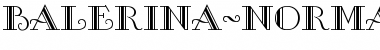 Balerina-Normal Font