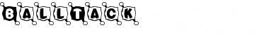 Download BallTack Font Download BallTack Font