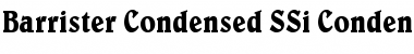 Download Barrister Condensed SSi Font