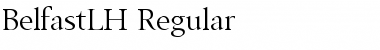 BelfastLH Regular Font BelfastLH Regular Font