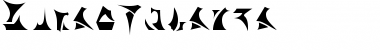 BernyKlingon Regular Font