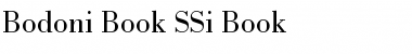 Bodoni Book SSi Font