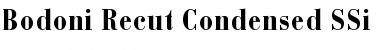 Download Bodoni Recut Condensed SSi Font