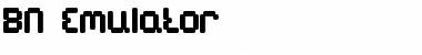 BN Emulator Font