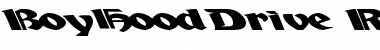 BoyHoodDrive Regular Font