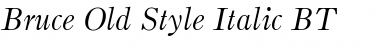 BruceOldStyle BT Font