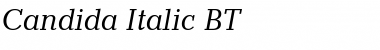 Candida Italic Font