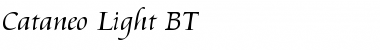 Download Cataneo Lt BT Font