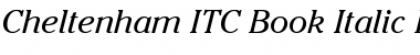 ChelthmITC Bk BT Book Italic Font