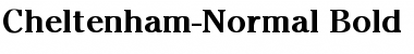 Cheltenham-Normal Bold Font