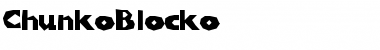 ChunkoBlocko Font