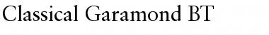 ClassGarmnd BT Roman Font