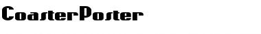 CoasterPoster Font