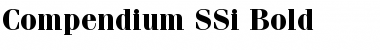 Compendium SSi Font