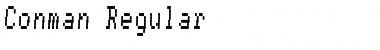 Conman Regular Regular Font