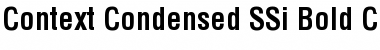 Context Condensed SSi Font