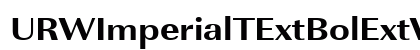 URWImperialTExtBolExtWid Regular preview