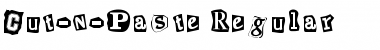 Cut-n-Paste Font